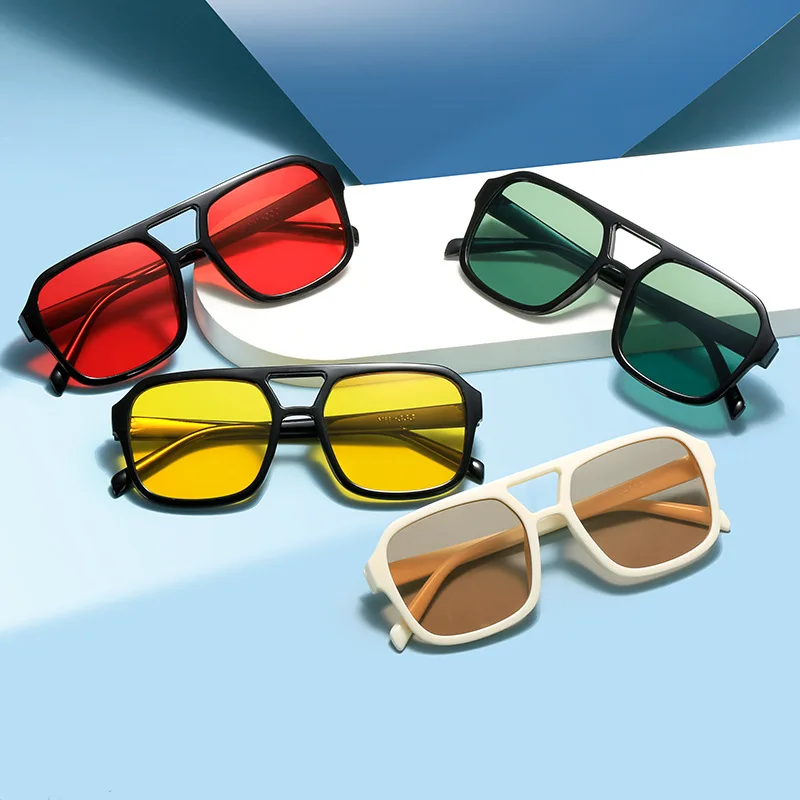Gafas «Jeffrey Dahmer» de plástico - Kf s a edfdf d d a e ff f f fac w lunettes de soleil petite monture pour hommes et femmes lunettes de soleil carr es vintage classiques - Tenue de festival