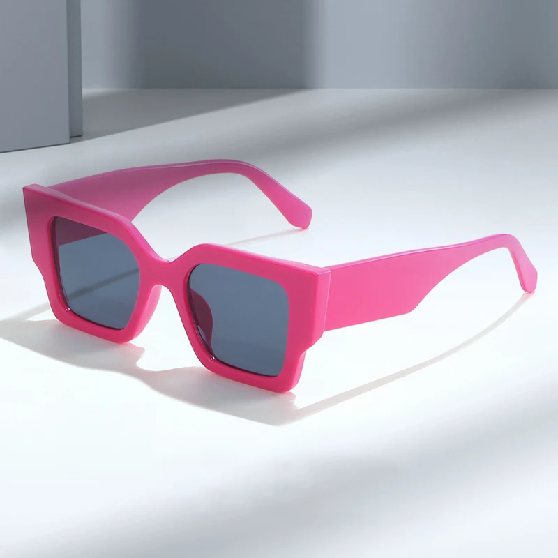 Gafas de sol cuadradas - Kf s ad b b a f ea cz lunettes de soleil en cailles de tortue pour hommes et femmes lunettes de soleil rectangulaires et - Tenue de festival