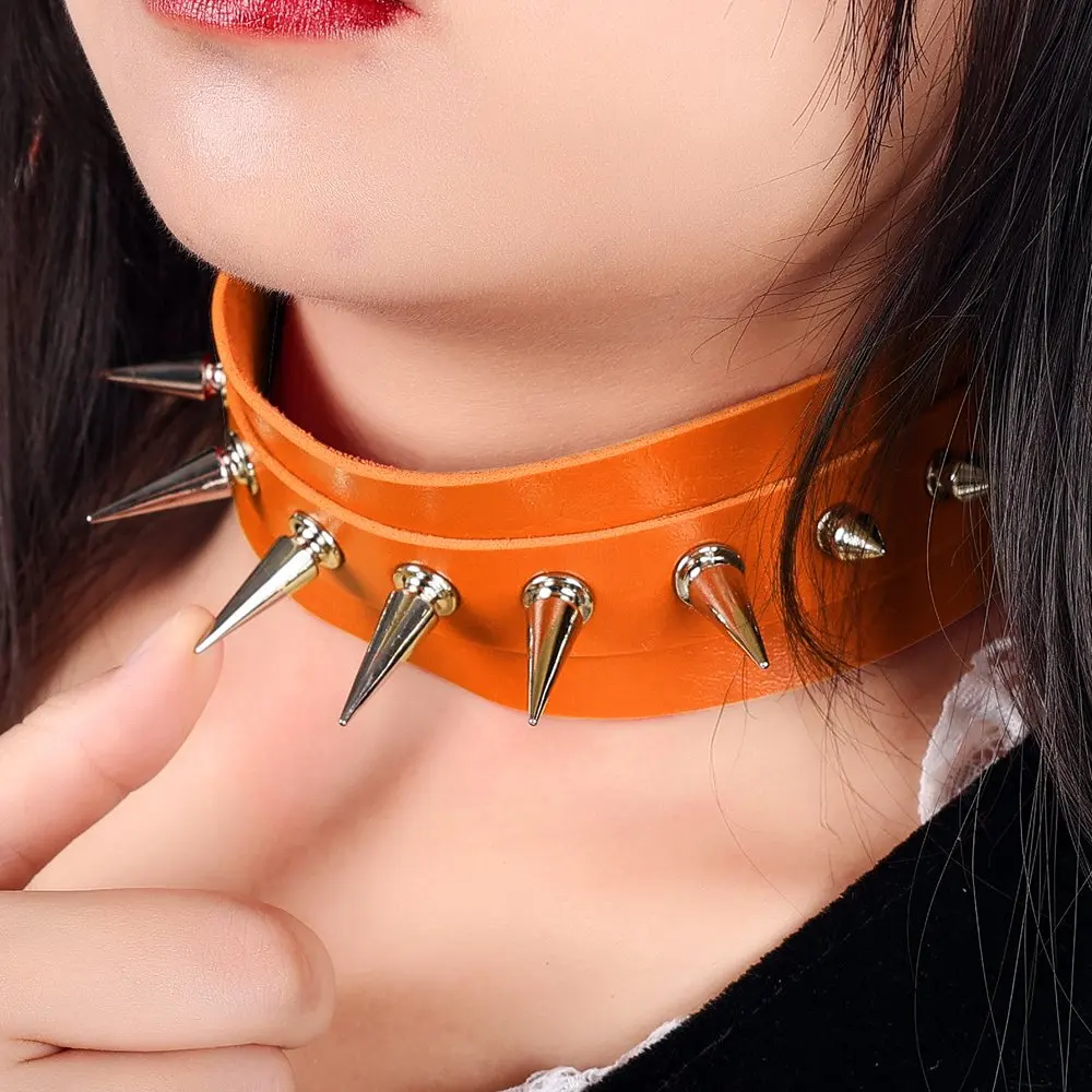 Collar gargantilla gótico punk - Kf ha a c f d fcfj harajuku harnais punk rotique sexy collier ras du cou ceinture en cuir bondage corps gothique pastel - Tenue de festival