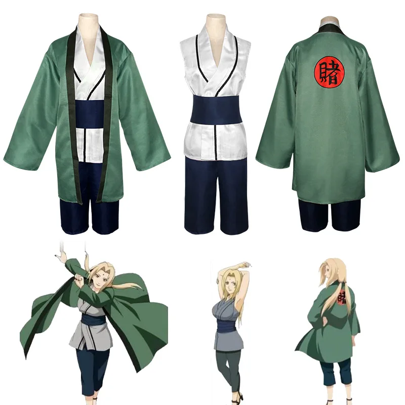 Disfraz de cosplay « Tsunade » - Kf s e d acf b bdaf e fc fr anime tsunade kimono cosplay costume pour femmes costumes pour bol ixd halloween carnaval uniforme de dessin - Ropa de festival