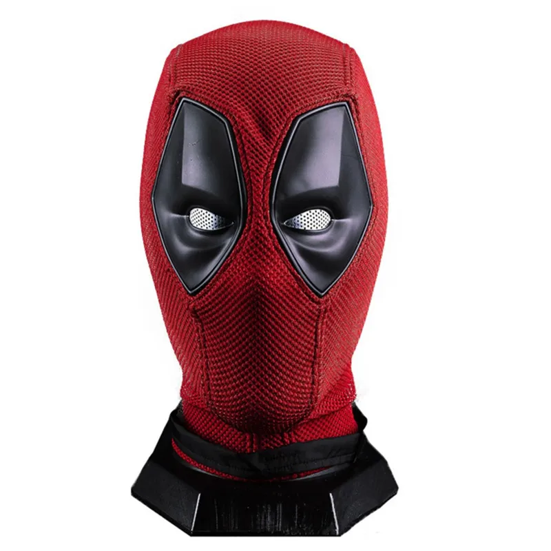 Máscara de cosplay « Deadpool » - Kf se b c bed acc aeac c masque deadpool pour cosplay quipement de sauna en nylon casque en maille de coton ixd halloween - Tenue de festival