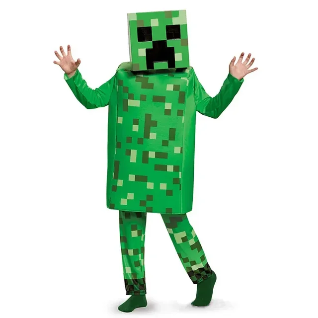 Disfraz de «Creeper» en Minecraft - Kf s f c b c f b e a e o.jpg x .jpg - Tenue de festival