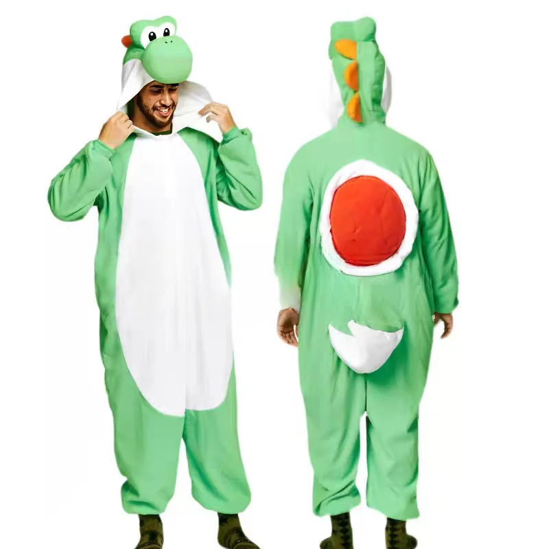 Disfraz de cosplay « Yoshi » - Kf s b a b d fcbb fc a s pyjama one piece mario bros yoshi pour homme combinaison cosplay d halloween costume de carnaval de - Tenue de festival