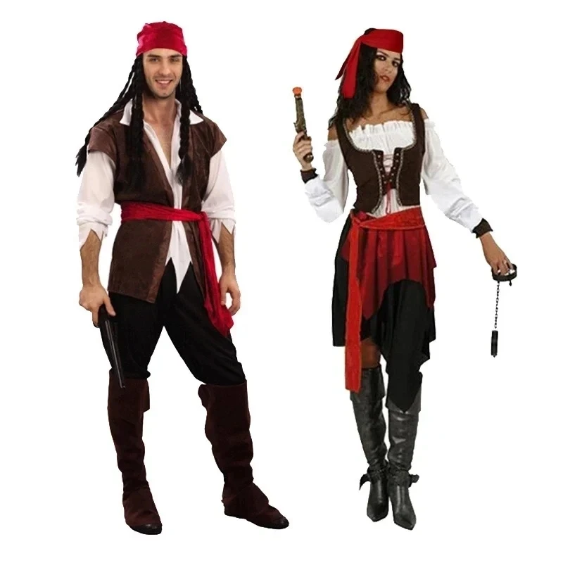 Disfraz de pirata - Kf s f ac dff costume de cosplay pirates des cara bes pour homme et femme services com jack rotterdam row - Tenue de festival