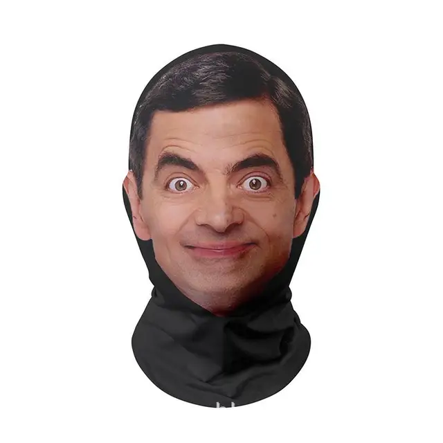 Máscara de « Mr. Bean » impresa - Kf s ce ad f d c em.jpg x .jpg - Tenue de festival