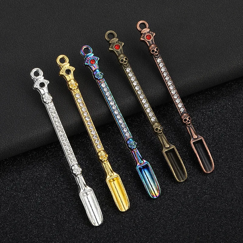 Mini cuchara para polvo - Kf sa e c cb b b d aa ff a mini cuill re poudre de pelle fournitures de cuisine laguna ette m tal micro r glage - Tenue de festival
