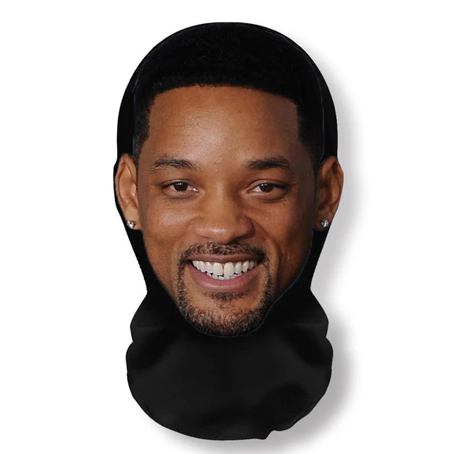 Máscara de « Will Smith » impresa - Kf sdf ff c d f eb f bex.jpg x .jpg - Tenue de festival