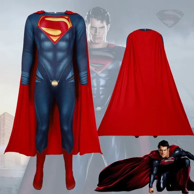 Disfraz de cosplay « Super-Man » - Kf sf cb a bb c a ab a f eal smile man cosplay costume pour hommes et femmes tenues de f te de carnaval d halloween - Tenue de festival