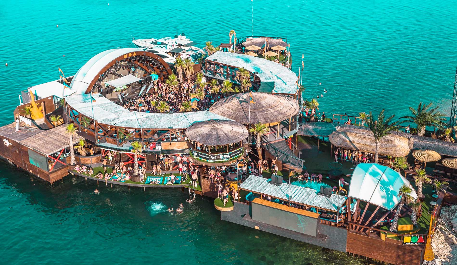 Les meilleurs festivals techno en Croatie en 2025 - Hideout festival croatia tenue de festival.fr - Tenue de festival