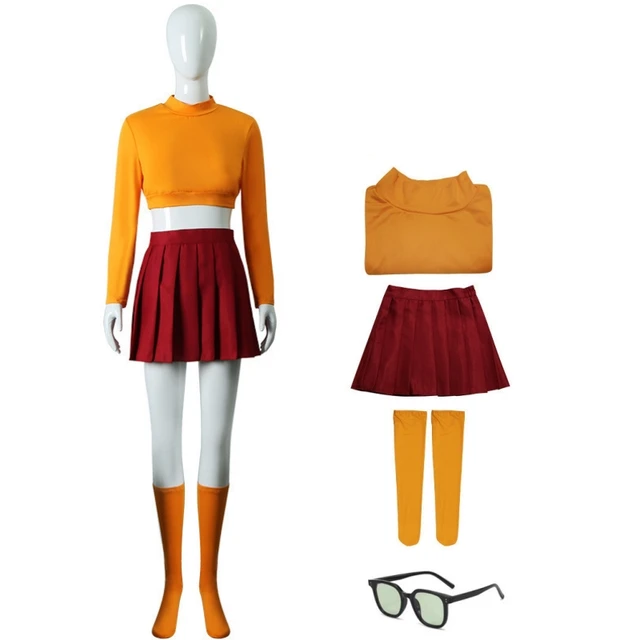 Disfraz de cosplay «Vera Dinkley» en Scooby-Doo (con crop-top) - Kf s bd dd be e d eac .jpg x .jpg - Tenue de festival