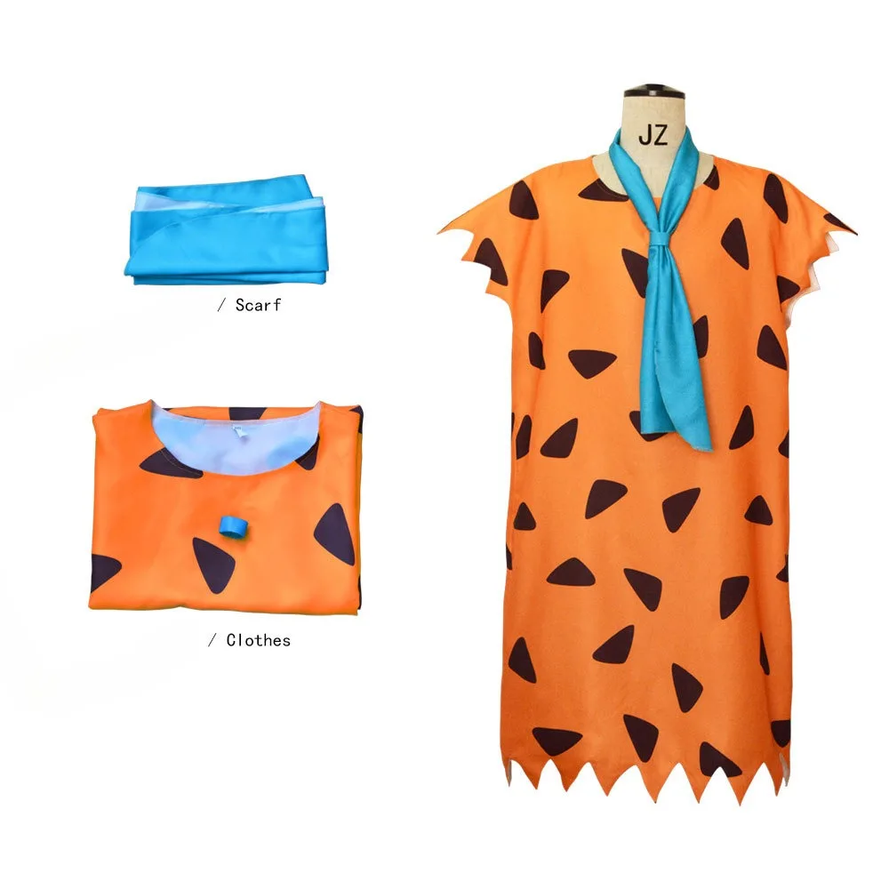 Disfraz de cosplay de « Fred Picapiedra » - Kf s f dba e d c fa eq costume de cosplay de dessin anim am ricain pour halloween - Tenue de festival