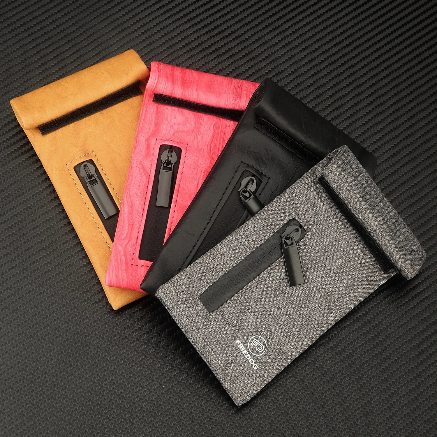 Bolsa organizadora antiolor - Kf s dac b e b a f b ef a firedog poudres d odeur de struction eur verde avec fermeture clair sac d herbes en cuir - Ropa de festival