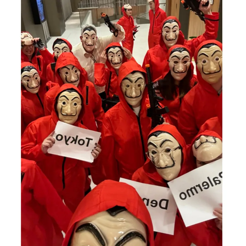 Disfraz de la Casa de Papel - Kf sdf c ae c bce d z - Ropa de festival