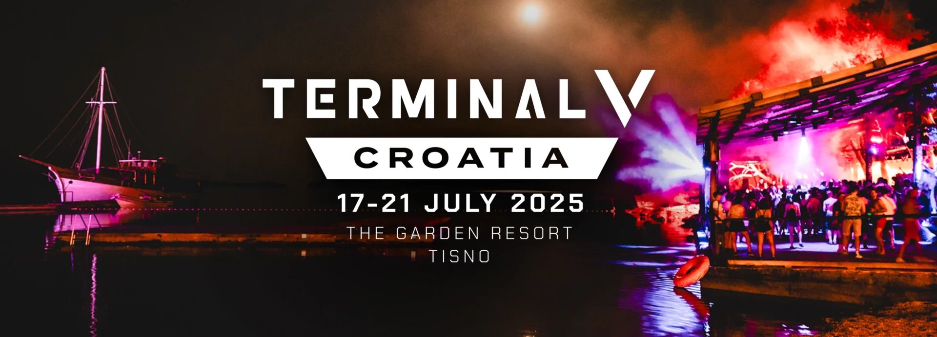 Les meilleurs festivals techno en Croatie en 2025 - Terminal v festival croatie tenue de festival.fr - Tenue de festival