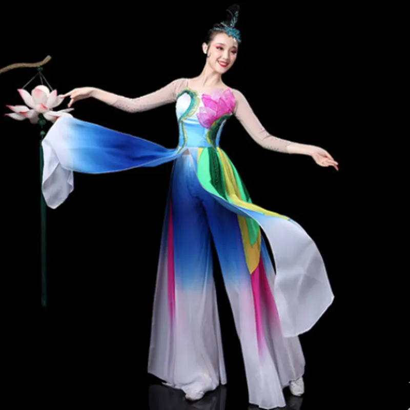 Vestido Gelfor de danza folclórica china para mujer - Kf htb j jxfvsk rjy fiq zwtxxae - Ropa de festival