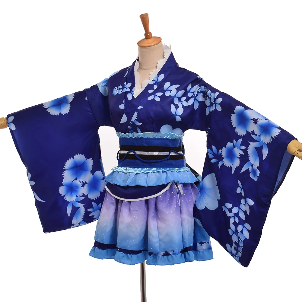 Disfraz de cosplay vestido Yukata para niñas - Kf hd ab a f f a e h - Tenue de festival