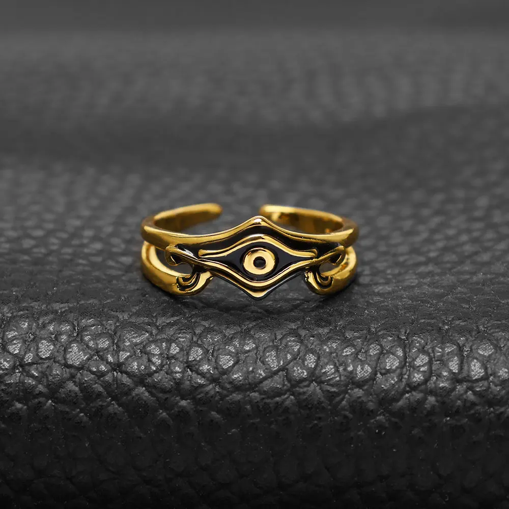Anillo dorado ajustable en Yu-Gi-Oh! - Kf s c de f e a ab d y - Tenue de festival