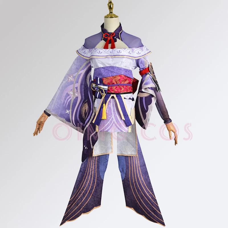 Disfraz de cosplay «Raiden Shogun» de Genshin Impact (con peluca) - Kf s c fab d f ae dev - Tenue de festival