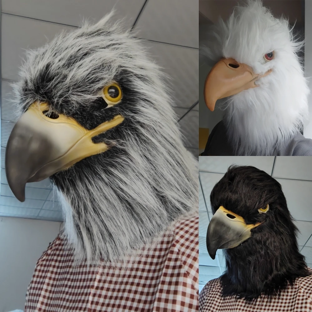 Máscara de cabeza de águila - Kf s dc ed a fb dc dd l - Tenue de festival
