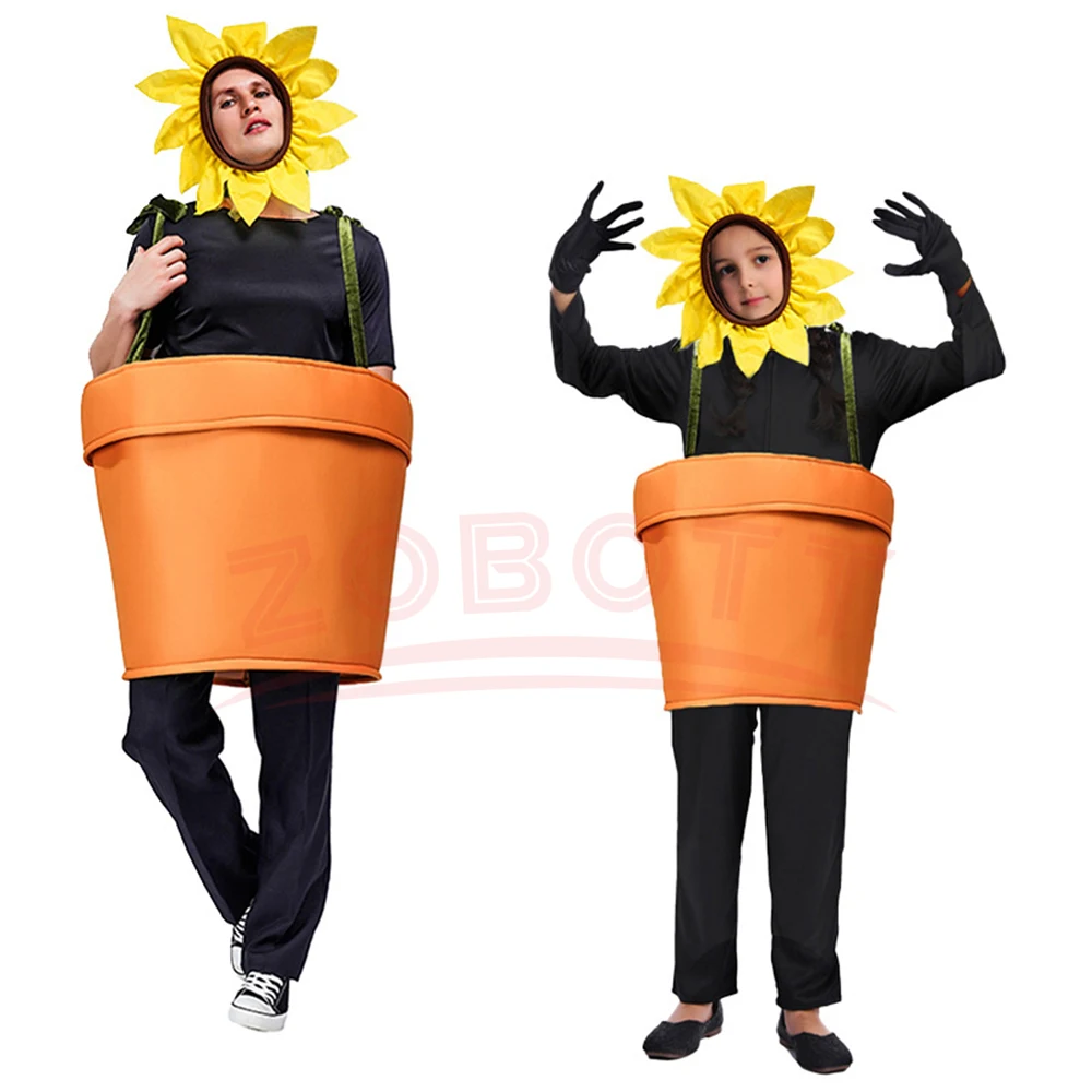 Disfraz de maceta de girasol - Kf s cdb d ba ct - Tenue de festival