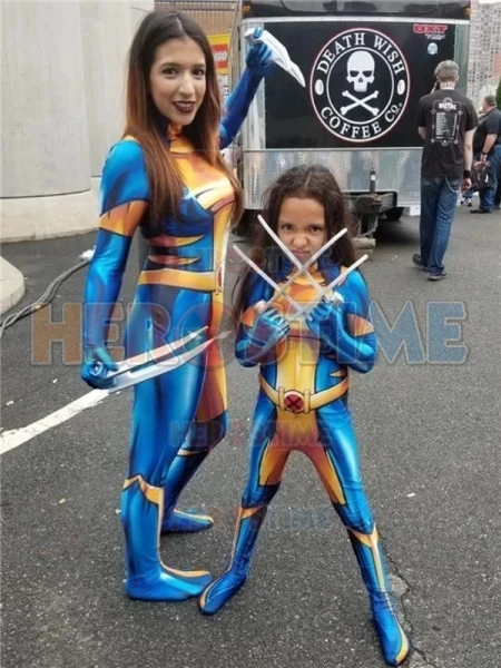Disfraz de cosplay «Laura Kinney, X-23» en X-Men - Kf s db a d b d e bbc f t - Tenue de festival