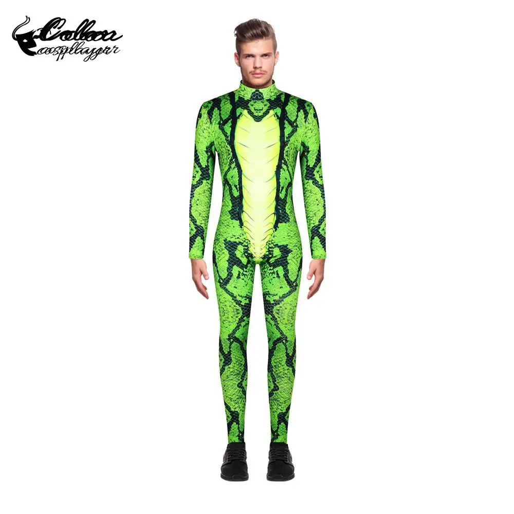 Disfraz de cosplay de serpiente para hombre y mujer - Kf s d dc b b b aa dbn - Tenue de festival