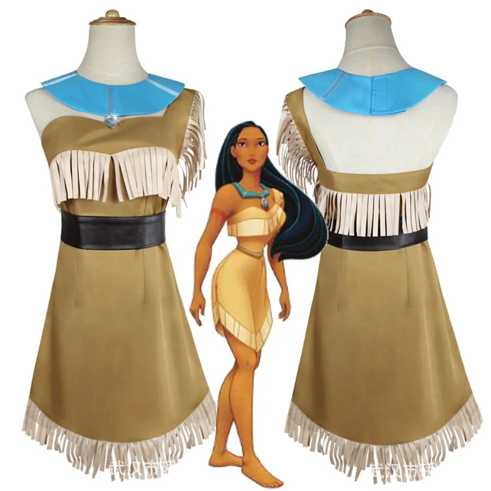 Disfraz cosplay de « Princesa Pocahontas » - Kf s a fe b e b ea et - Tenue de festival
