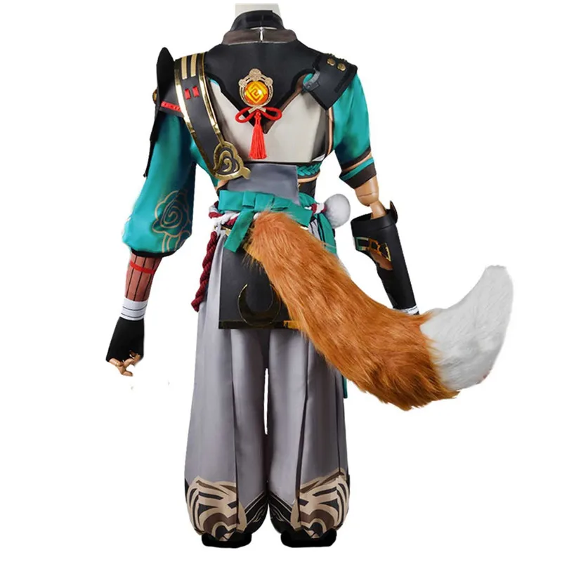 Costume de cosplay "Gorou" dans Genshin Impact (avec perruque) - Kf s a aca a bd f b e - Ropa de festival