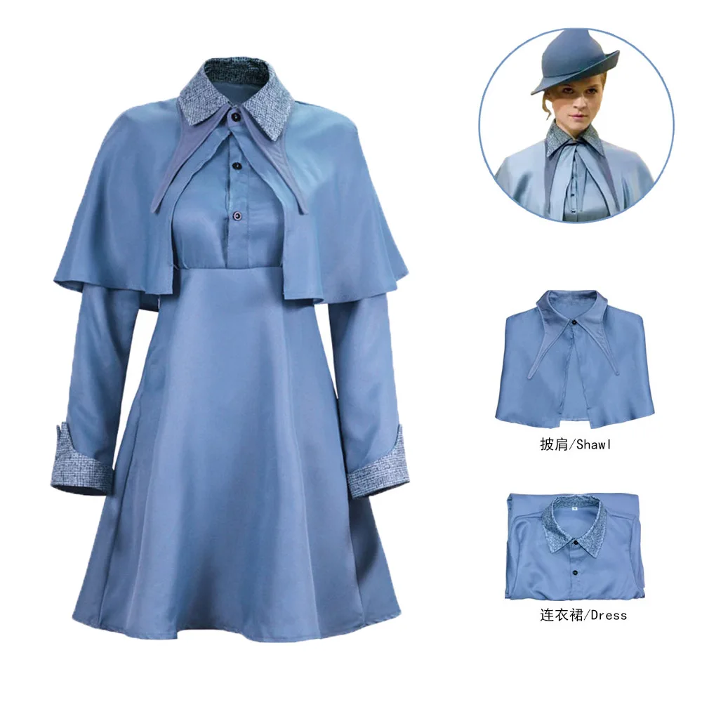 Disfraz de cosplay « Fleur Delacour » en Harry Potter - Kf s c c d ba eaef f df l - Tenue de festival