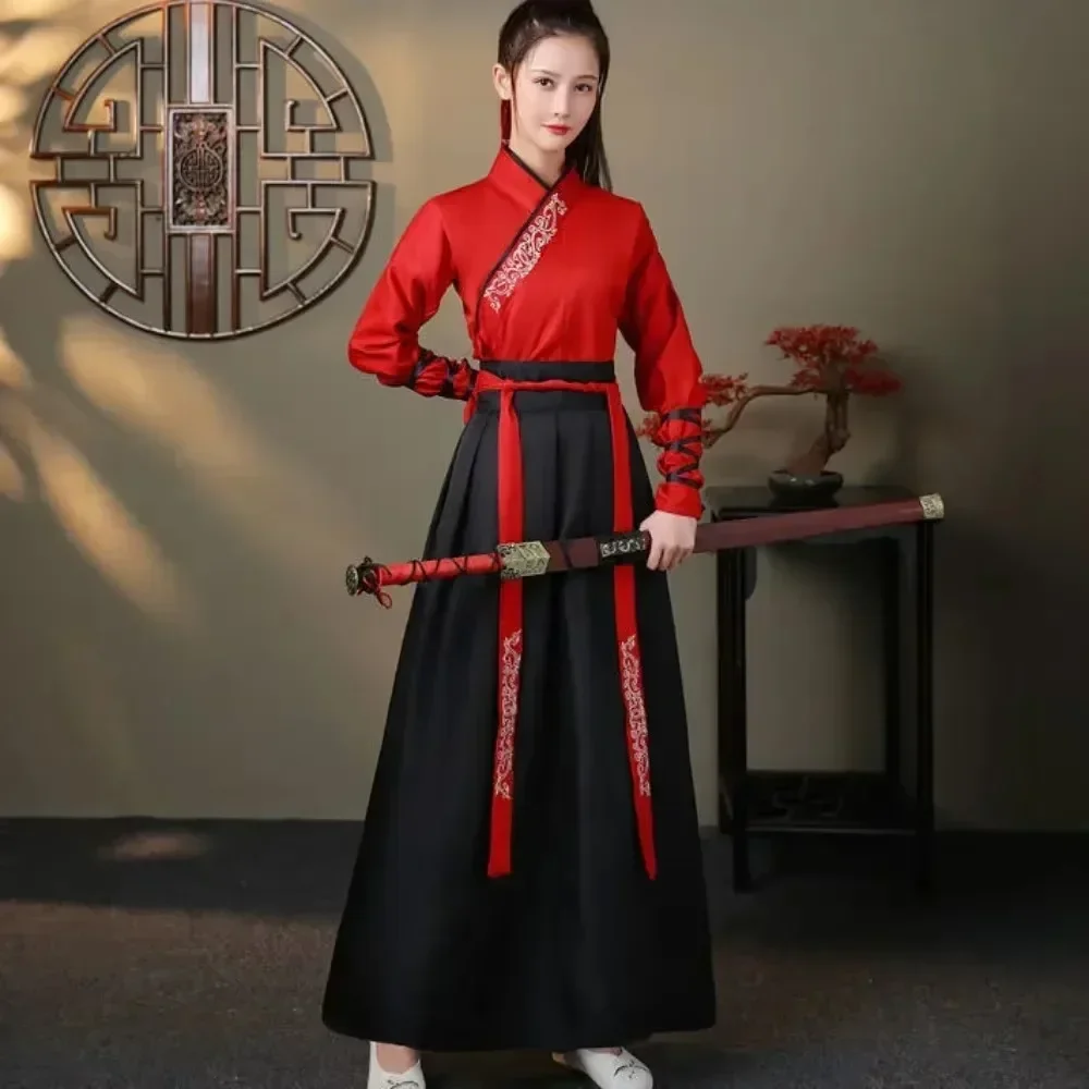 Vestido Hanfu tradicional chino - Kf sa f f e d ae cada b e - Tenue de festival