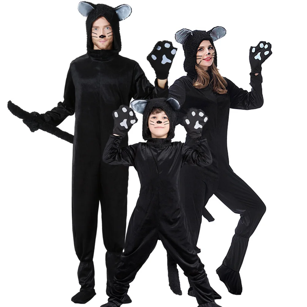 Disfraz de gato negro - Kf sad ae a e db a ec f - Tenue de festival