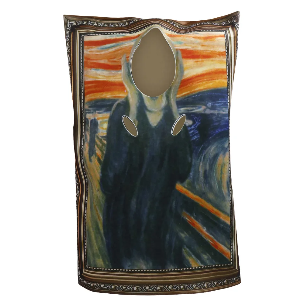 Disfraz pintura "El grito" de Van Gogh - Kf sb fb d de fb b bfa d d e c - Tenue de festival