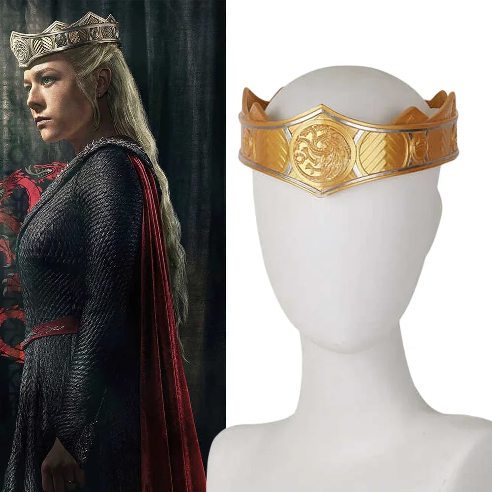Corona de cosplay « Rhaenyra Targaryen » en House of the Dragon - Kf sb bdc b - Tenue de festival
