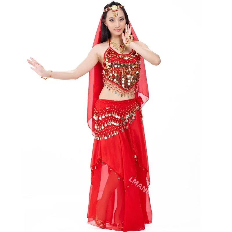 Conjunto de danza indio para mujeres - Kf sb c a ce d e cb c f cf ce b - Tenue de festival