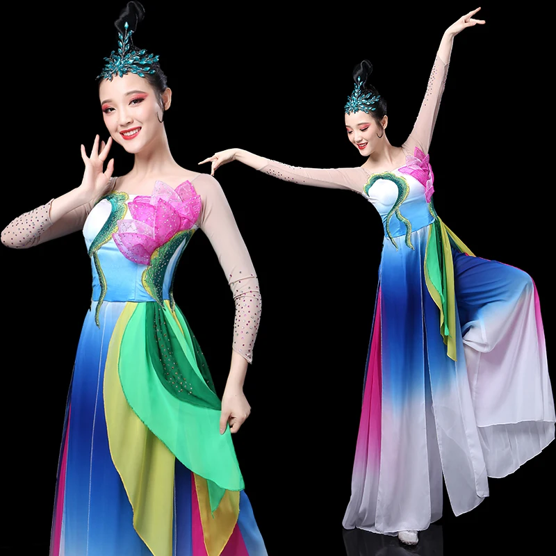 Vestido Gelfor de danza folclórica china para mujer - Kf sb a c ea af adc v - Ropa de festival