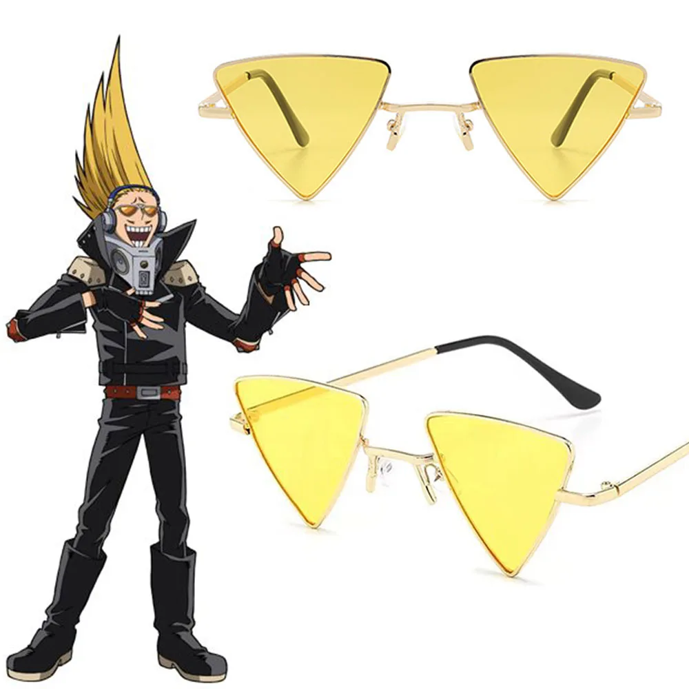 Gafas de cosplay « Present Mic » de My Hero Academia - Kf scb a a b bd fb a fc ea m - Tenue de festival