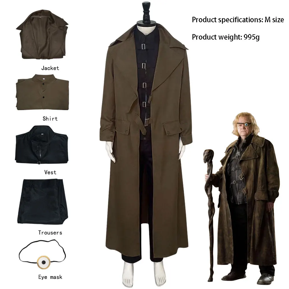 Disfraz de cosplay «Profesor Alastor Ojoloco Moody» de Harry Potter - Kf sf eb e f b d d df da b dh - Tenue de festival