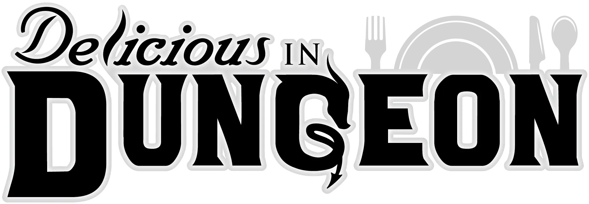 Bannière - Delicious in Dungeon - Delicious in dungeons logo - Tenue de festival