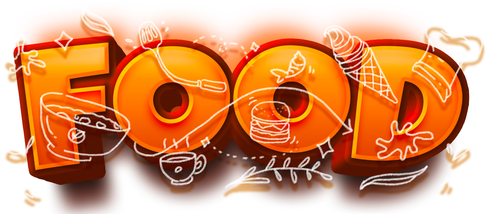 Bannière - Food - Food logo - Tenue de festival