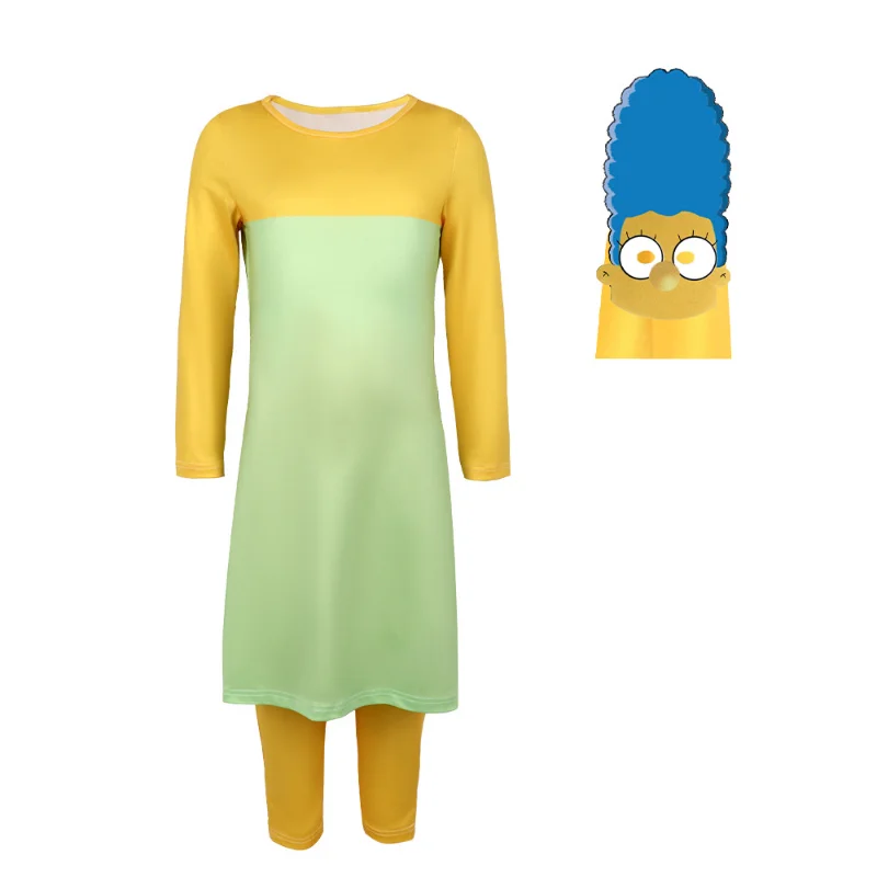 Disfraz de cosplay « Marge Simpsons » de Los Simpsons - Kf s f a ab f fd af adt - Tenue de festival