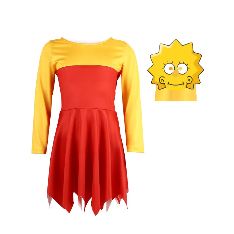 Cosplay de disfraz «Lisa Simpsons» en Los Simpsons - Kf s d c b b c b ad a f cad dn - Tenue de festival