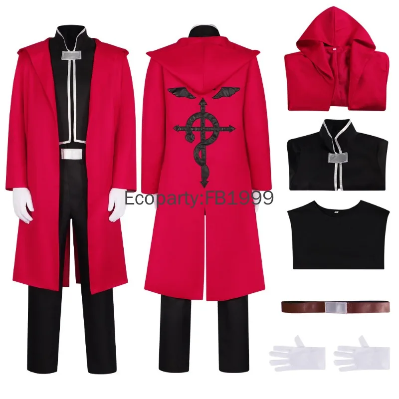 Disfraz de cosplay "Edward Elric" en Fullmetal Alchemist - Kf s dbba dfae d a d ee da s - Tenue de festival