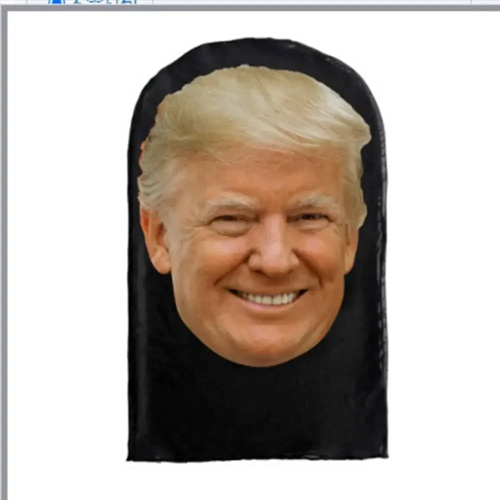 Máscara de “Donald Trump” impresa - Kf s b e b bcdb bc da c l - Tenue de festival