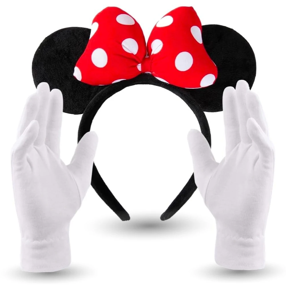 Diadema de orejas de «Minnie» (con guantes) - Kf s a a a c b fbafa db e ab b e - Tenue de festival