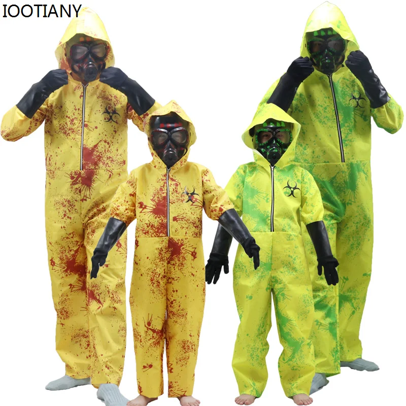 Disfraz de persona infectada por zombi radiactivo - Kf s d b c b b b b aw - Tenue de festival