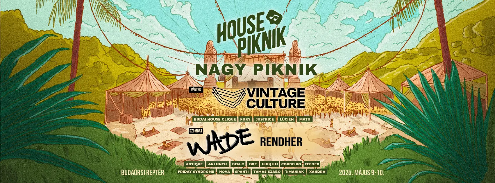 Les meilleurs festivals techno en Hongrie en 2025 - House piknik festival techno hongrie - Ropa de festival