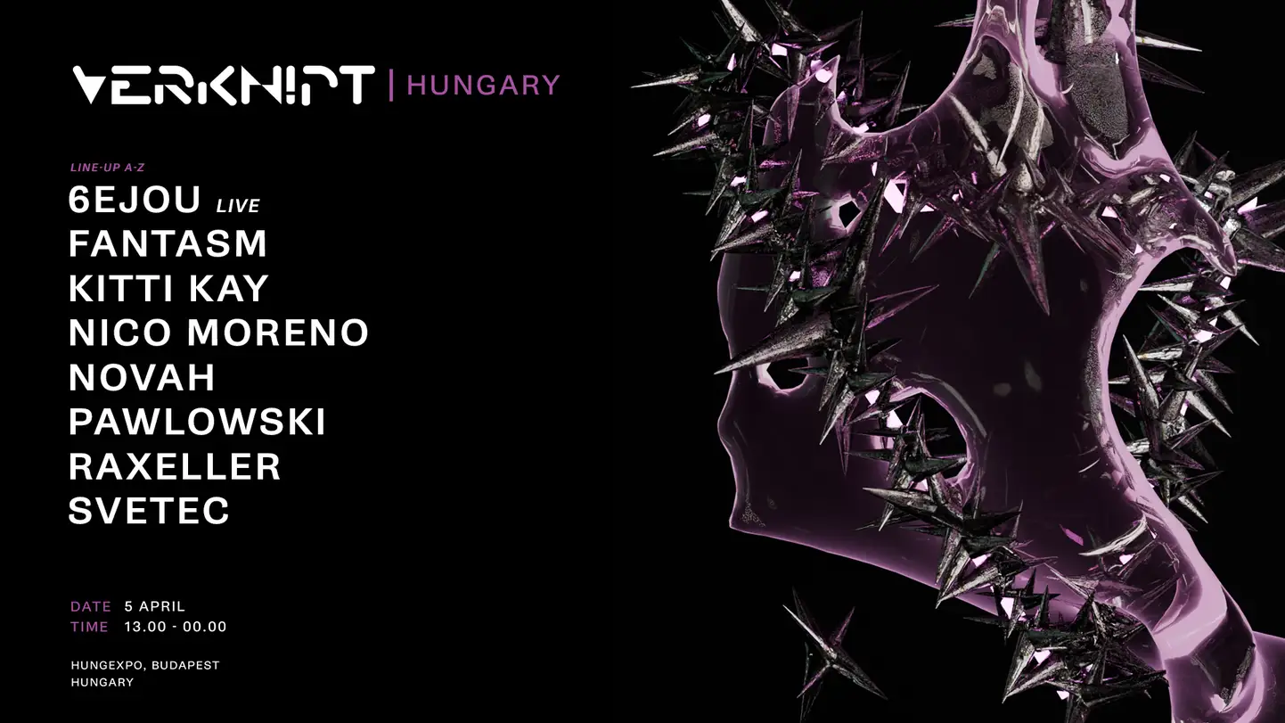 Les meilleurs festivals techno en Hongrie en 2025 - Verknipt hungary festival techno hongrie - Ropa de festival