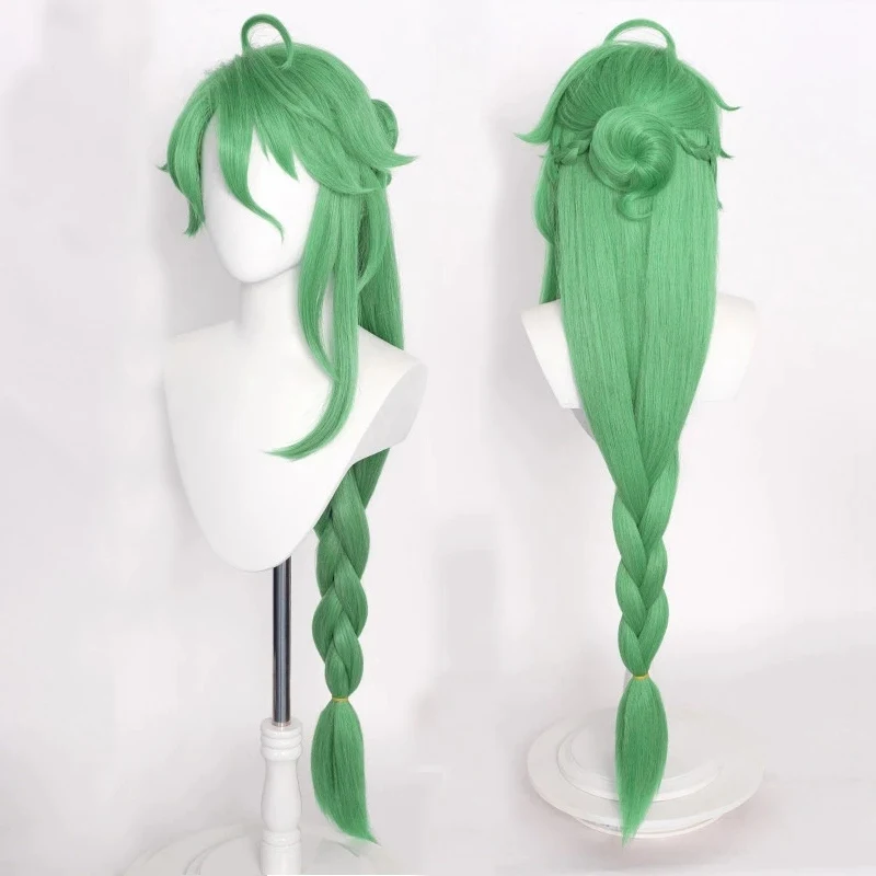 Peluca de cosplay « Baizhu » en Genshin Impact - Kf hd ec ec e eb b d dadc m - Tenue de festival