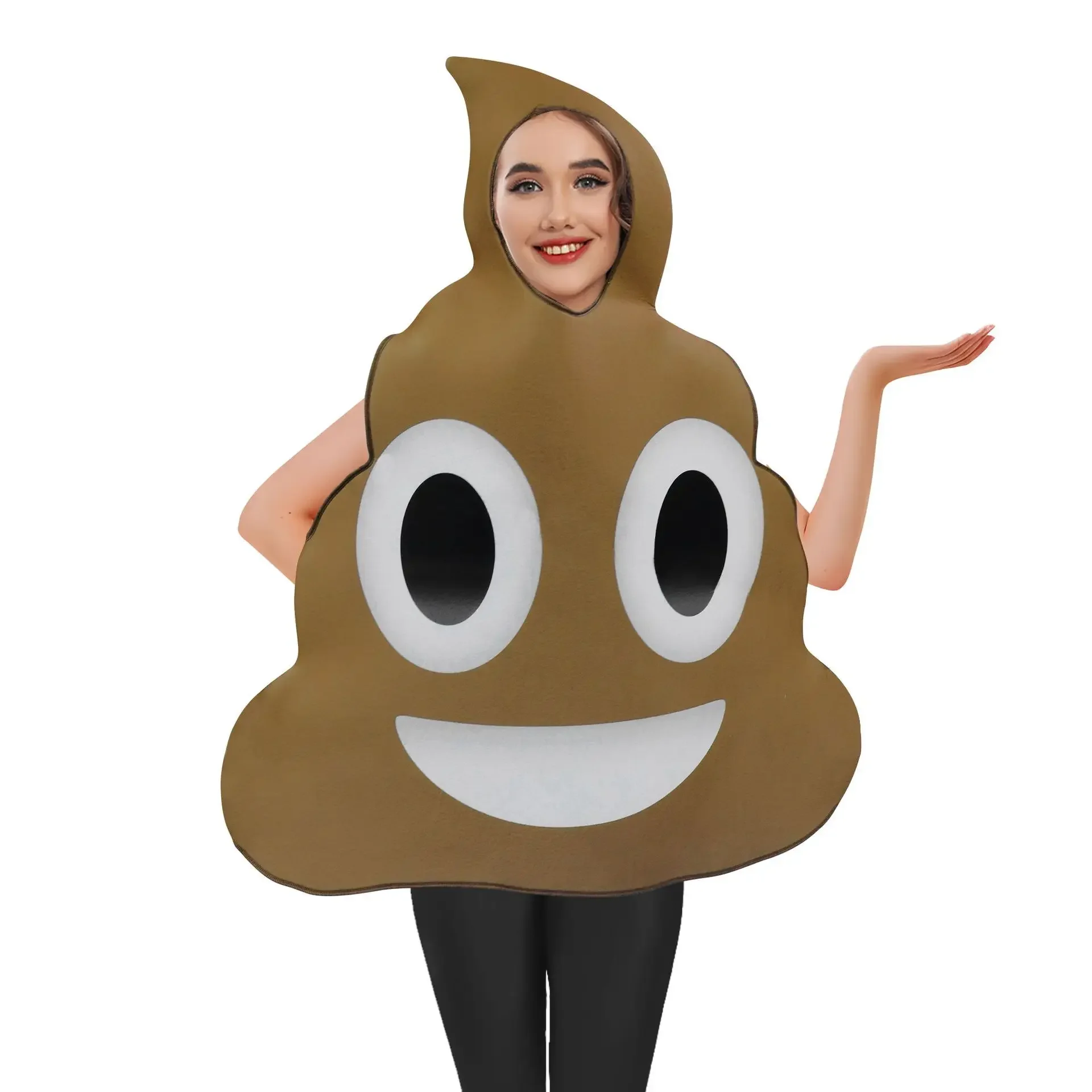Disfraz Emoji Caca - Kf s c cad dc bd d e c j - Tenue de festival