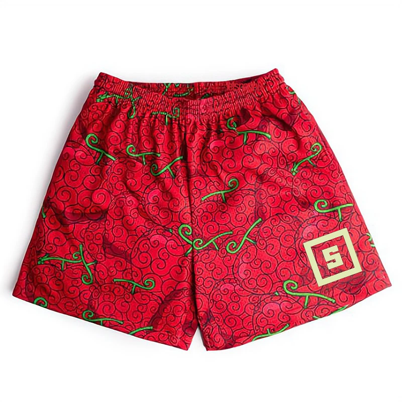Short Fruta del Dragón rojo en One Piece - Kf sf fa dc b bad cda e bbdb h - Tenue de festival